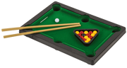 Gioco Del Biliardo Da Tavolo Con 2 Stecche 16 Palle, Triango