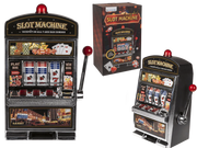 Salvadanaio In Plastica Con Campanello Led, Slot Machine,