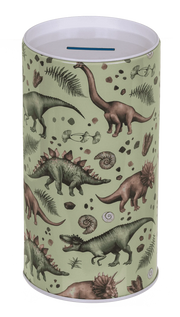 SALVADANAIO IN METALLO CON SUONO, DINOSAURO 8 X 15,5 CM