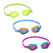 OCCHIALINI LIGHTNING SWIMMER, 3-6 ANNI, SILICONE IN 3 COLORI
