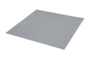 TAPPETINO BASE POLIETILENE MORBIDO,CM. 78X78,COLORE GRIGIO,9