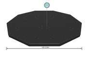COPRIPISCINA FAST SET/STEEL PRO E STEEL PRO MAX CM. 305