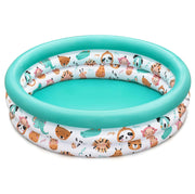 PISCINA CORAL KID 3 ANELLI 102X25CM