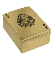SCATOLA PER CARTE DA GIOCO, TESCHIO 11,3 X 8 X 5,2 CM, 2 COL