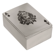 SCATOLA PER CARTE DA GIOCO, TESCHIO 11,3 X 8 X 5,2 CM, 2 COL