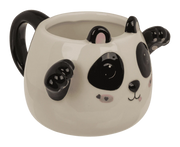 TAZZA, HUGGY MUG PANDA, DOLOMITE, 15 X 10 CM, CAPACIT  450 M