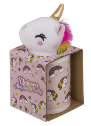 SET REGALO, UNICORNO TAZZA E PELUCHE, TAZZA  GRES, PER 350 M