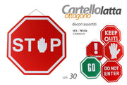 SES/CARTELLO OTTANG. AS 30*0,7 Y289002AS