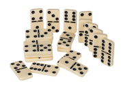 Gioco Domino, Versione 6 Pedine, 28 Pedine In Barattolo Di M