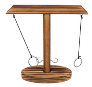 Gioco Alcolico In Legno, Lancio Anelli, Ca. 25 Cm, 2 Bicchie