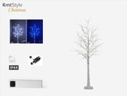 ALBERO CON LUCI A LED 120CM/150CM/180CM