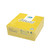 TOVAGLIOLI MATIS 38X38 40PZ GIALLO LIMONE