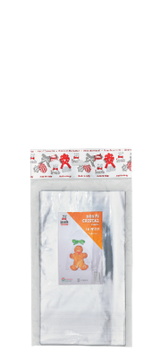 SAC. 10 BUSTE CELLOPHANE CRISTAL P. MM 150X250