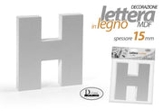 LETTERA H 10*10*1,5CM
