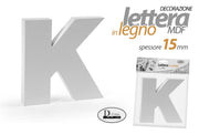 LETTERA K MDF 10*10*1,5CM