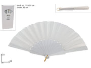 VENTAGLIO BIANCO PER MATRIMONI ART.PL12L70122(1)