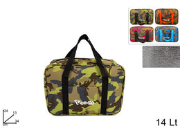 BORSA FRIGO 14LT INT.ALLUM.FANT.MIMETICA DQ21-MC-M