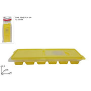 FORMAGHIACCIO IN SILICONE C/COPERCHIO 12 CUBETTI 3 COL ASS