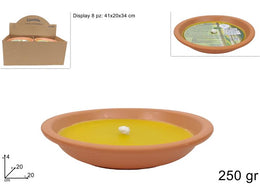 CITRONELLA 250GR IN CIOTOLA COCCIO IN DISPLAY