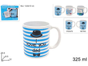 TAZZONE MUG 325ML FESTA DEL PAPA IN BOX ASS