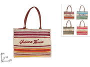 BORSA MARE FANTASIA INTRECCIO COLORATO 4COL. SL24ST-CB9