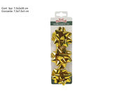 COCCARDE LUCIDE 7.5 CM SET 3 PZ ORO