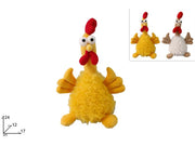 Gallina in Pelliccia 24 cm – Eleganza e Raffinatezza per la Tua Casa
