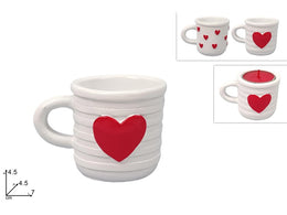TAZZINA PORTA TEALIGHT SAN VALENTINO 2 ASS