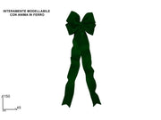 FIOCCO 45X150CM VELLUTO VERDE INTERAMENTE MODELLABILE CON AN