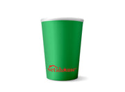 BICCHIERI CARTA 7 OZ CF.25PZ VERDE