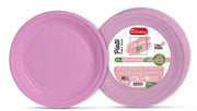 PIATTI DA DOLCE/FRUTTA ROSA CF 25PZ