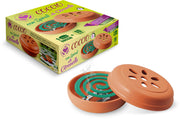 COCCIO TERRACOTTA + 10 SPIRALI CITRONELL