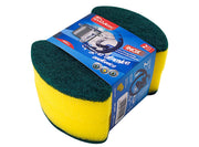 SPUGNA CUCINA ARROTONDATA 2PZ 10,5*8*3CM