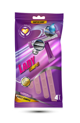 RASOIO DONNA 2 LAME - 4PZ