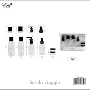 KIT CONTENITORE DA VIAGGIO 6PZ