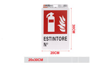CARTELLO 20*30CM ESTINTORE