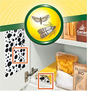 2 + 1 Orphea Antitarme Alimentare, Trappole Adesive Contro Le Tarme Del Cibo, Farfalline, Senza Insetticida E Inodore, 4 unità (Confezione da 1)