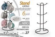 STAND NERO 6 TAZ 12*12*27 CH-2601-B