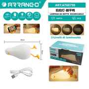 LAMPADA DA NOTTE RICARICABILE OCHETTA