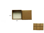 CONFEZIONE REGALO LUCIDA IN CARTA KRAFT 5*5 CM