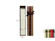 CONFEZIONE REGALO IN PELLE TINTA UNITA 4*21 CM