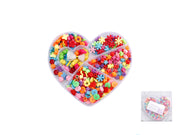 SET FAI DA TE DI CUORI D''''AMORE PORTATILI IN COLORE SCURO