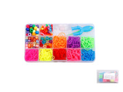 SET FAI DA TE DI 15 PICCOLE SCATOLE (PERLINE ELASTICHE MONOC