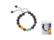BRACCIALE CON CORDA PER ATTIVIT  IN PIETRA NATURALE DEI SETT