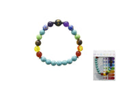 BRACCIALE IN FILO DI TRE PIETRE GREZZE DI PINO BLU