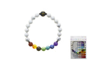 BRACCIALE IN FILO DI PIETRA A TRE FORME IMPORTATO DI PINO BI