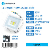 FARO LED-10W-6500K-750 LM-IP65