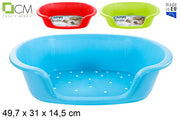 CULLA PER ANIMALI DOMESTICI COLORI ASSORTITI 50X31 CM