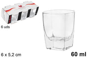 SET 6 BICCHIERINI CASTILLO 60ML