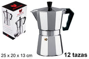 CAFFETTIERA IN ALLUMINIO 12 TAZZE